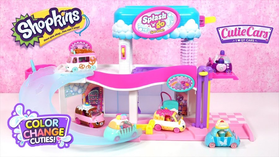 shopkins splash and go car wash