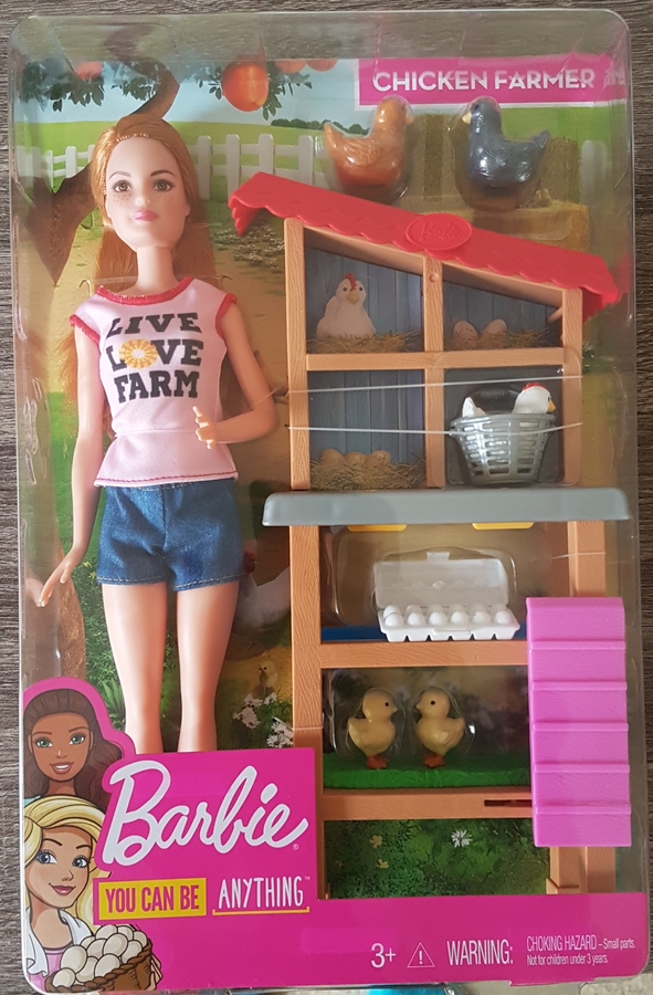 barbie chicken farmer