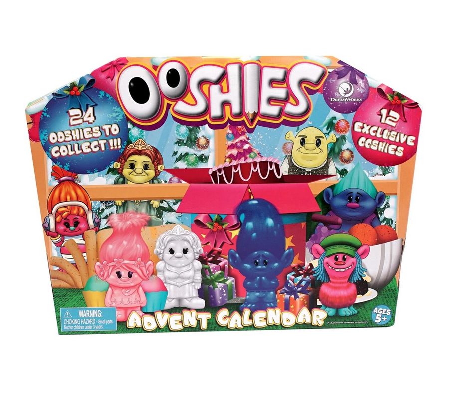 ooshies dc advent calendar 2018