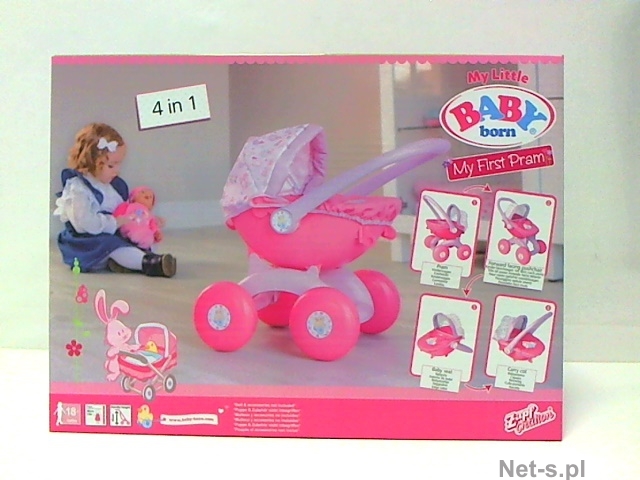 baby annabell my first pram 4 in 1