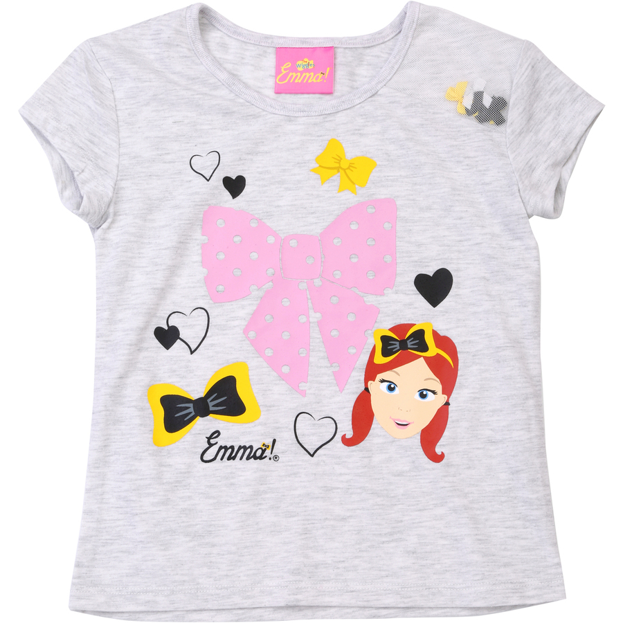The Wiggles Emma Character Girls Bow Tee | Lemony Gem Toys Online
