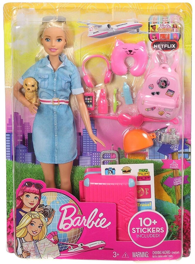 barbie travel doll ebay