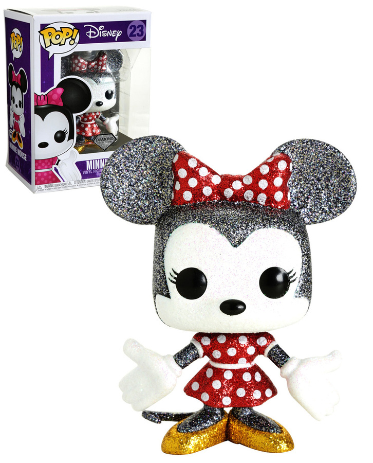 minnie mouse funko pop diamond