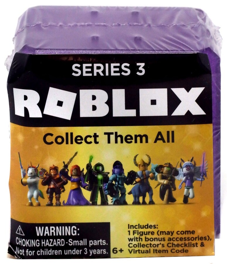 Roblox Series 3 Amethyst Mini Mystery Figures Full Box Of 24 - roblox series 2 mini figure blind box case of 24