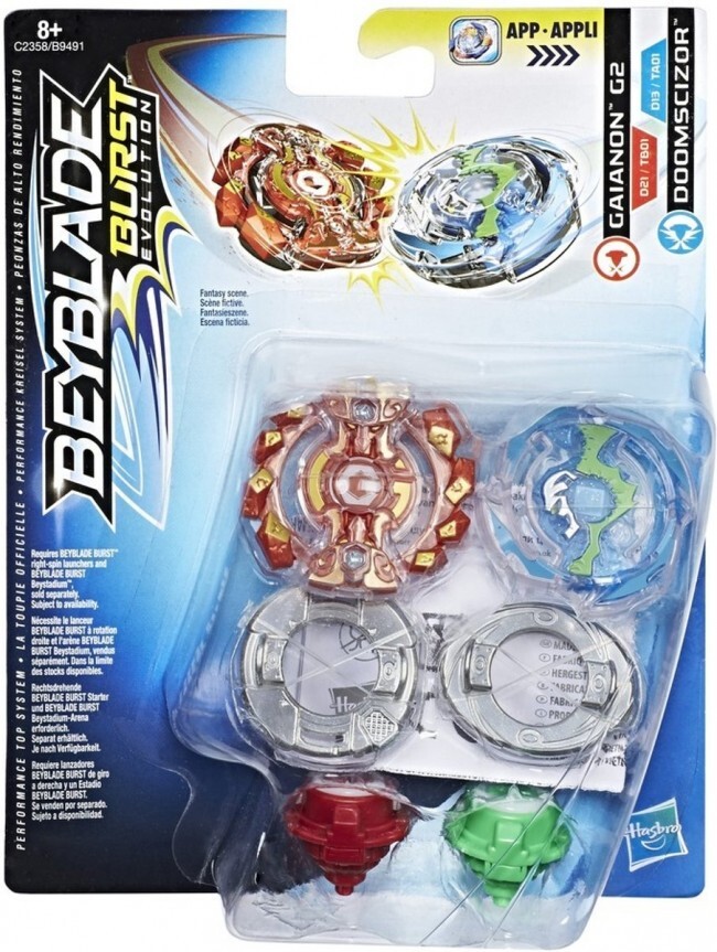 dual pack beyblade burst