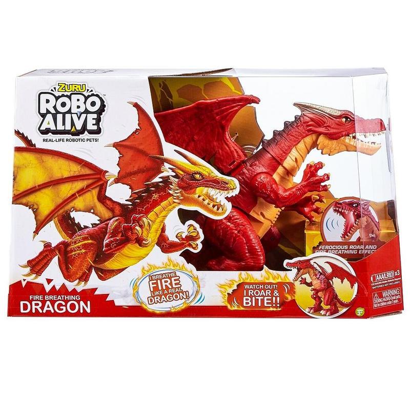 robo alive red lizard