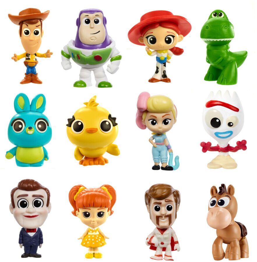 Disney Pixar Toy Story 4 Mini Figure Set Of 12