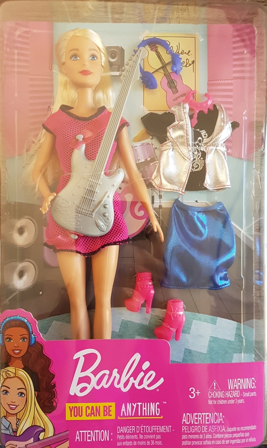 barbie musician doll & playset