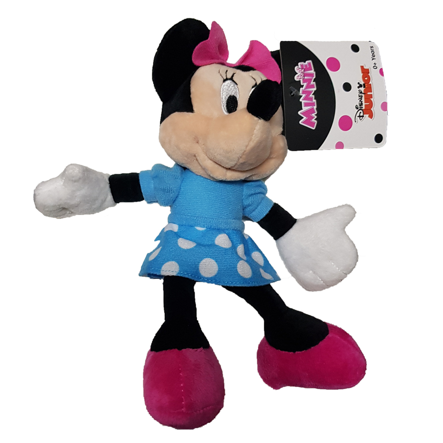 Disney Junior Minnie Mouse 8 inch Blue Dress plush Lemony Gem Toys Online