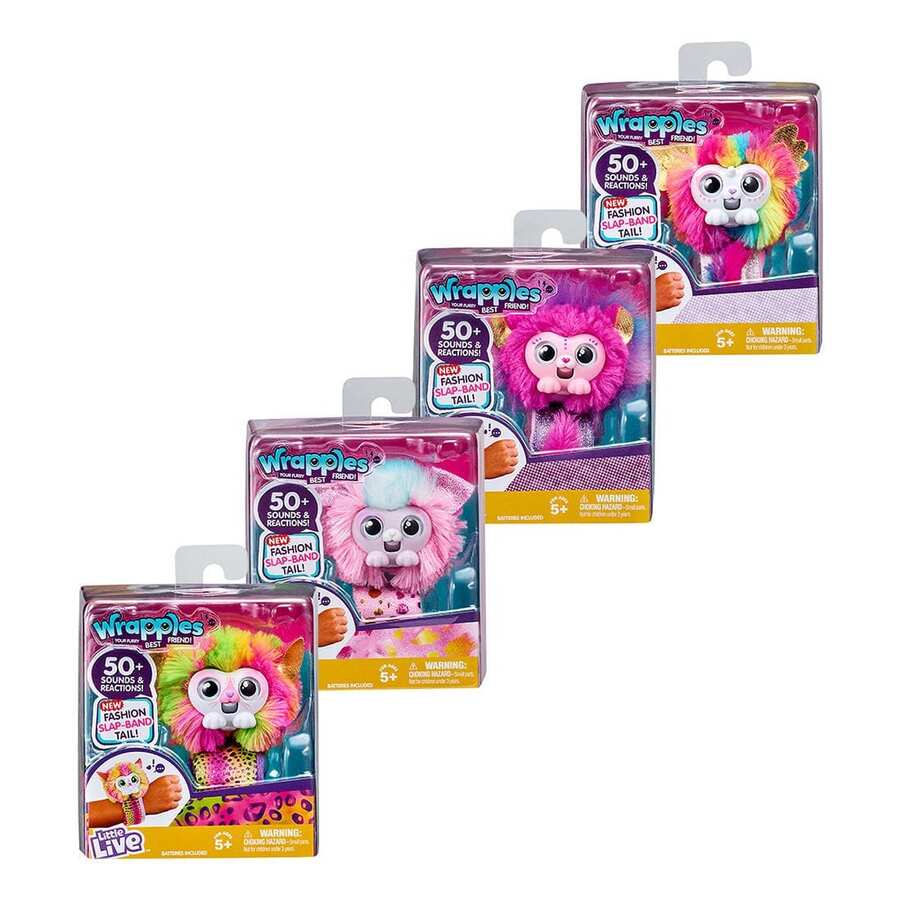 Wrapples Christmas 2022 Little Live Pets Wrapples Season 3 - Choose From 4 | Lemony Gem Toys Online