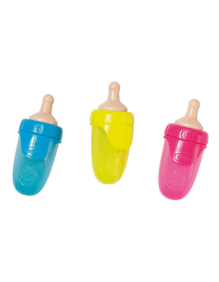 Zapf Creation Baby Born Doll Bottle with Cap Neon Colours Choose from