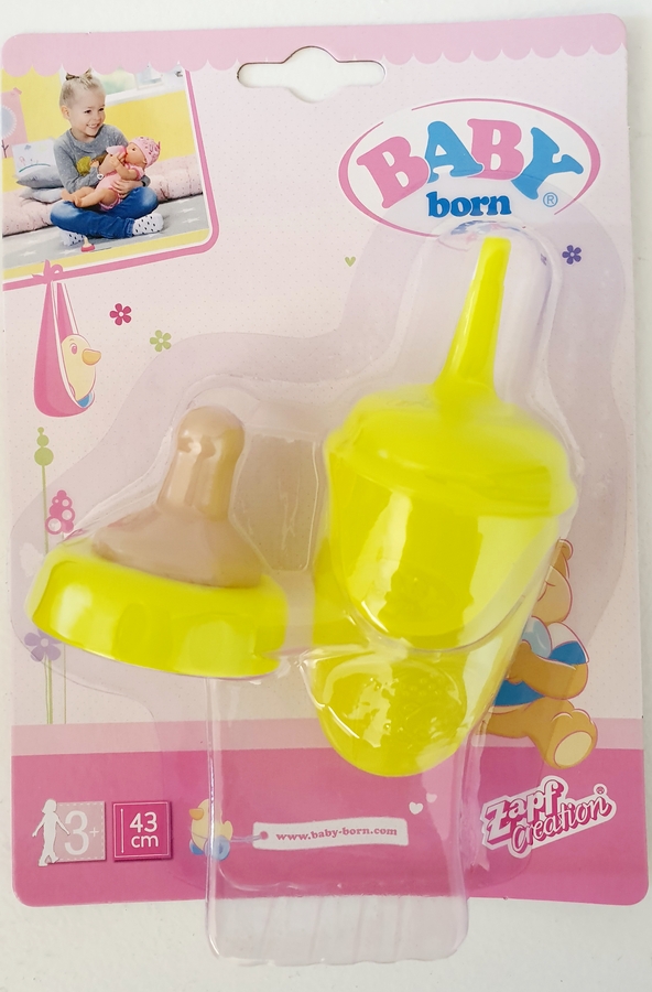 baby born bottle with cap