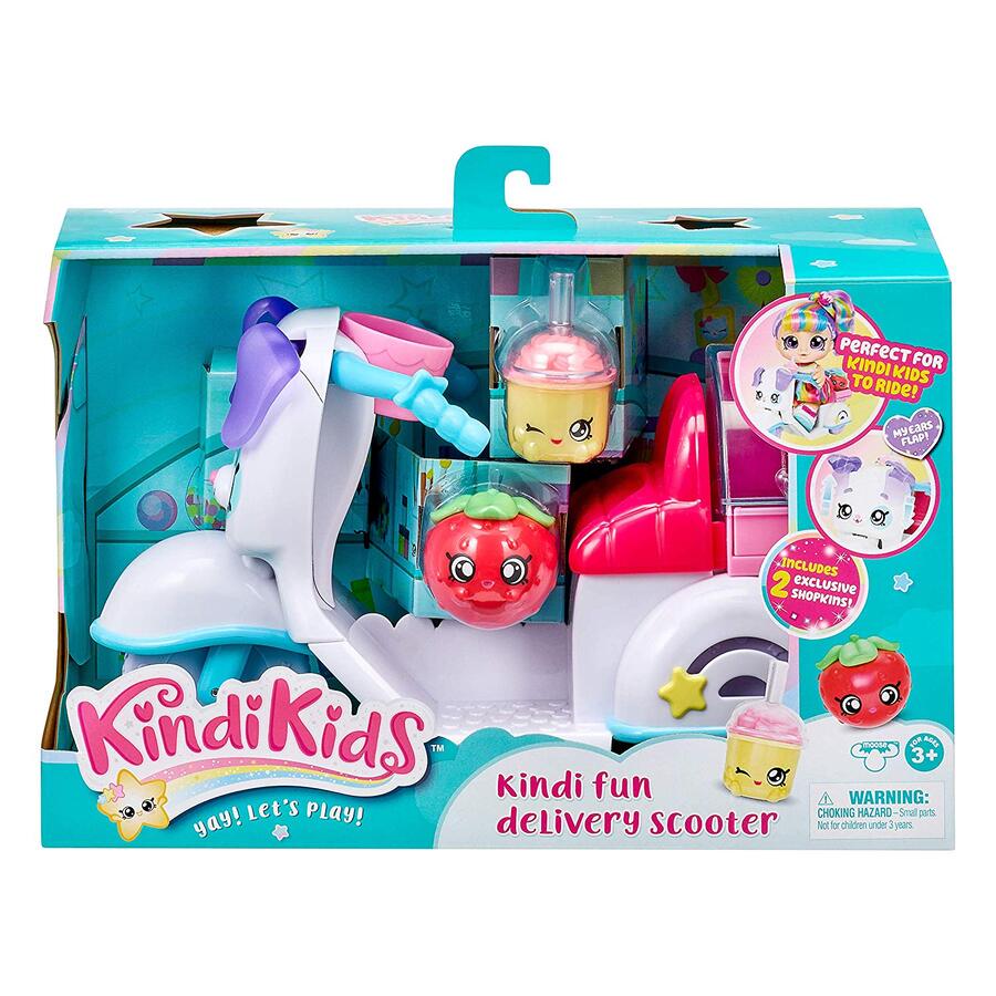 Shopkins Kindi Kids Kindi Fun Delivery Scooter Lemony Gem Toys Online