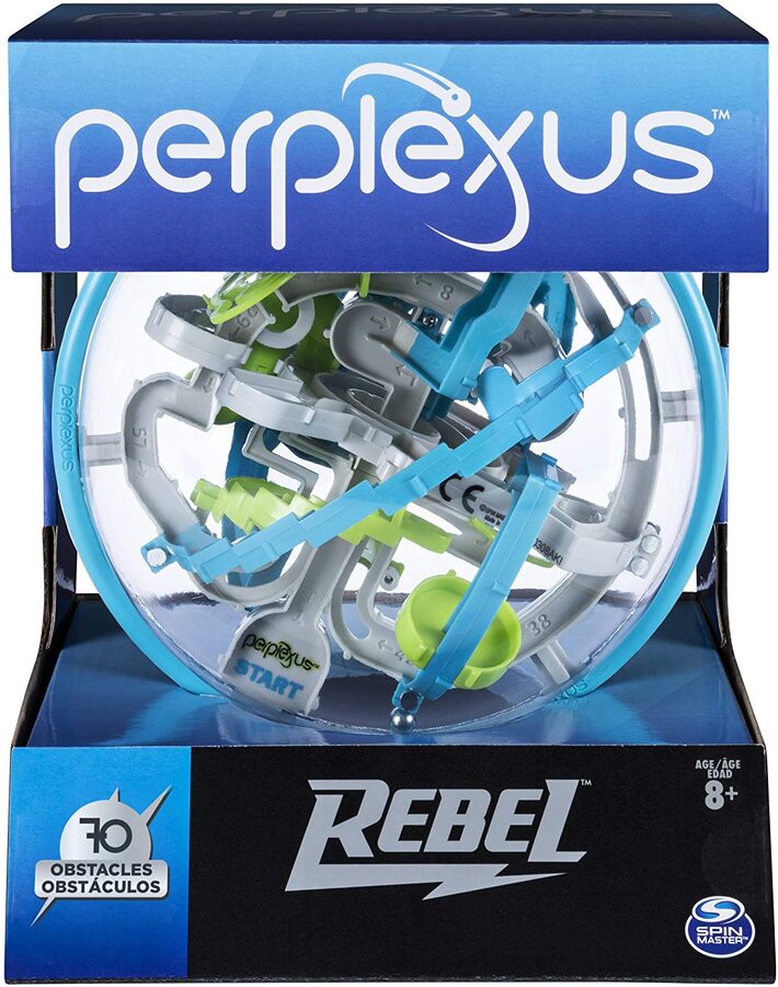 Spin Master Perplexus Rebel, 3D Maze Game with 70 Obstacles 