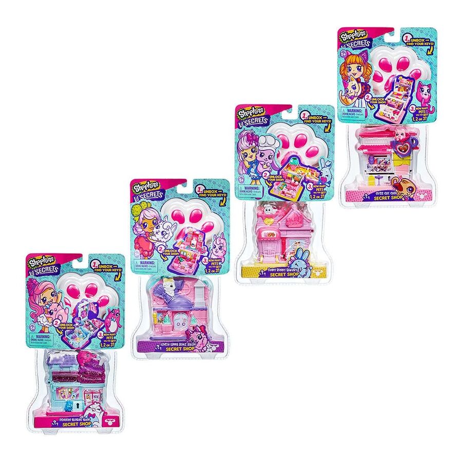 shopkins lil secrets pet shop