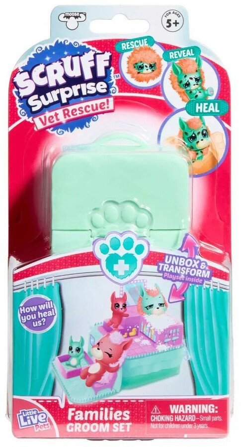 Little Live Pets Scruff Surprise Vet Rescue Family - choose from 3 luv - Picture 7 of 8