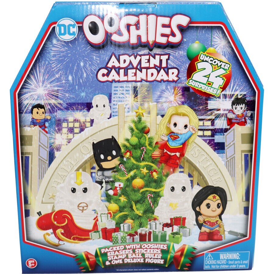 Ooshies DC Deluxe Advent Calendar With 24 Surprises Lemony Gem Toys Online Ooshies DC Deluxe Advent Calendar With 24 Surprises Lemony Gem Toys Online