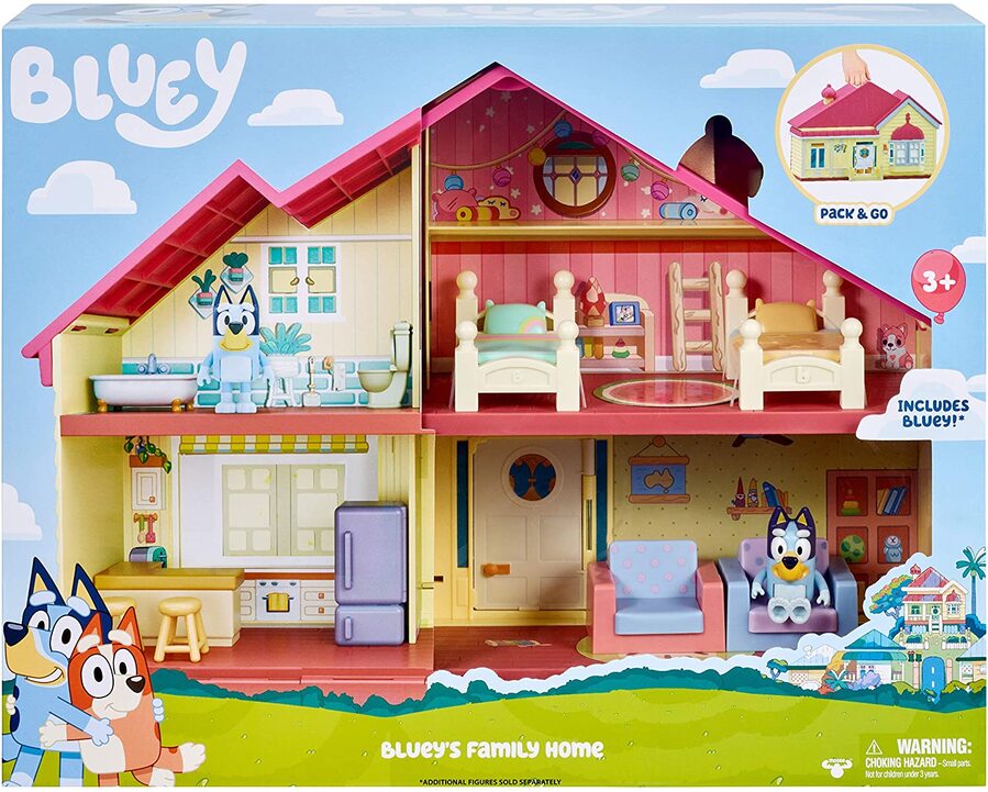 Bluey Family Home Playset House