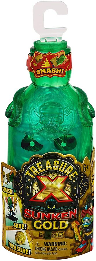 Treasure X Sunken Gold Bottle Smash Pack