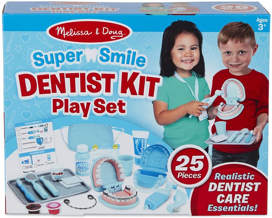 Melissa & Doug Super Smile Dentist Kit With Pretend Ghana