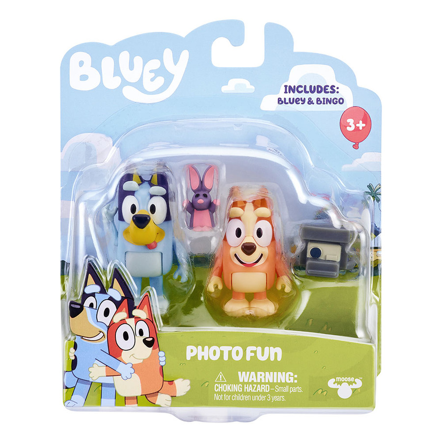Bluey 2 Pack Figurines Season 4 Choose from 3