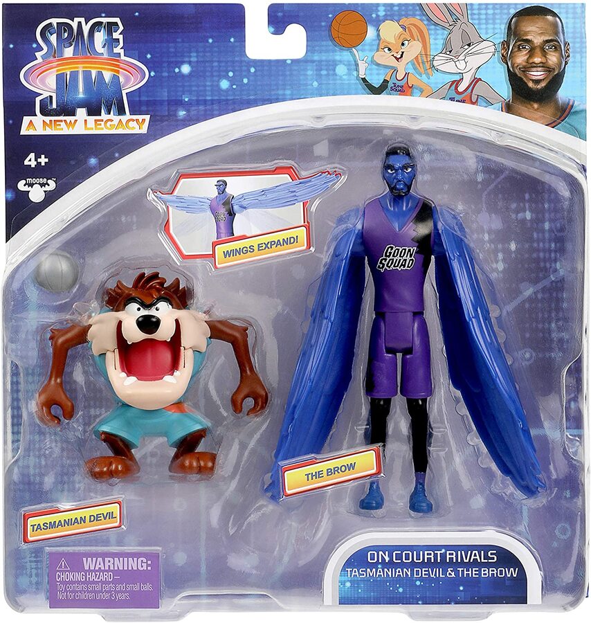 Space Jam: A New Legacy Buddy Figure 2 Pack On Court Rivals – Tasmanian