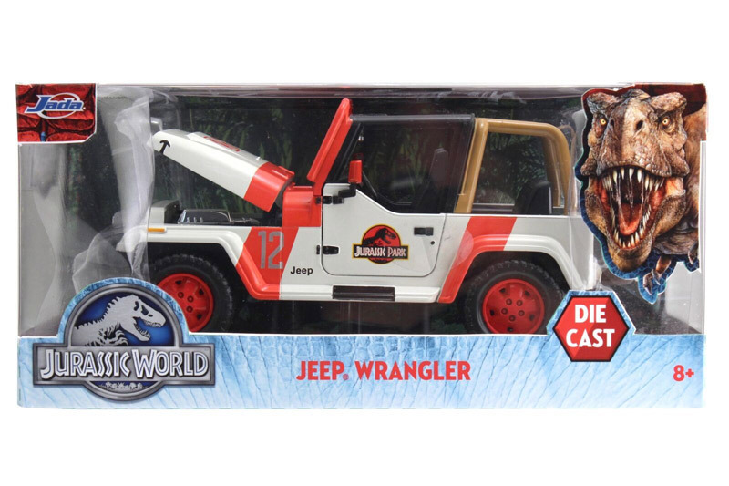  Jada Metals Die Cast Jurassic World JP Personal Jeep Wrangler Escala