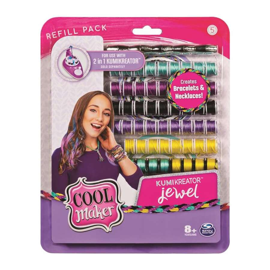 Cool Maker – KumiColors Jewels & Cools Fashion Pack, Makes Up to