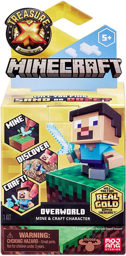 Lowest Price: Treasure X Minecraft- Mine & Craft Character and Mini  Mob