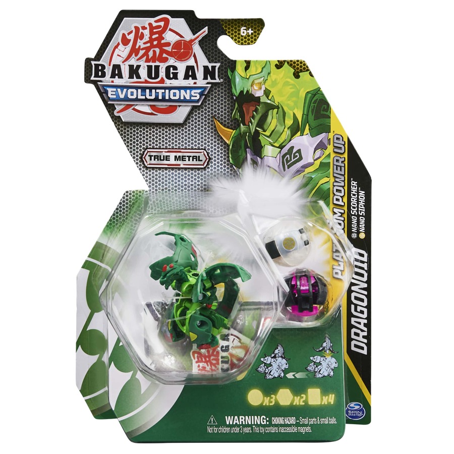 Bakugan Evolutions Dragonoid Platinum Power Up (Series 4)