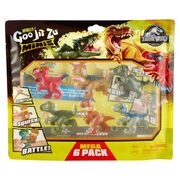 Heroes of Goo Jit Zu Minis Jurassic World Minis Mega 6 Pack