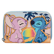 Loungefly Disney Lilo & Stitch Snow Cone Date Night Zip Around Wallet Purse