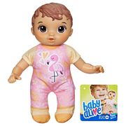 Baby Alive Cute ?n Cuddly Baby Doll Brunette Hair