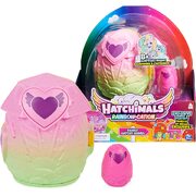 Hatchimals CollEGGtibles, Rainbow-cation Family Hatchy Home Playset Assorted