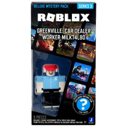 Roblox Series 3 Greenville: Car Dealer Worker MILK74L80 3-Inch Deluxe Mystery Pack