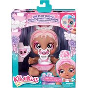 Kindi Kids Dress Up Magic Winnie Wings Angel Baby Sister face paint Reveal Doll