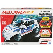 Meccano Junior RC Police Car Building Kit