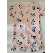 Bluey Print Pink Romper Children clothing (Organic Cotton)