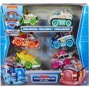 Paw Patrol True Metal Rescue Vehicles Neon Gift Pack