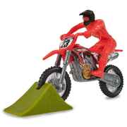 Sx Supercross 1:24 Scale Die Cast Motorcycle Chase Sexton with Jump Stand