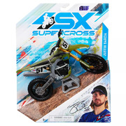 SX Supercross 1:10 Die-Cast Motorcycle Justin Barcia