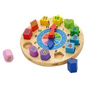 Viga Wooden Toys - Educational Clock Puzzle 