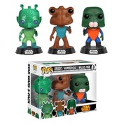 Funko Pop Star Wars Greedo, Hammerhead, Walrus Man 3pk Vinyl Figure 