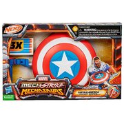 Marvel Mech Strike Mechasaurs Captain America Redwing Blaster