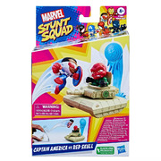 Marvel Stunt Squad Captain America vs Red Skull Action Figures