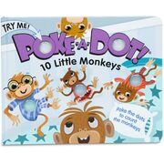 Melissa & Doug Poke-A-Dot: 10 Little Monkeys Book