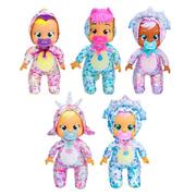 Cry Babies Tiny Cuddles Dinos Metallic Themed assorted
