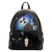 Loungefly Hocus Pocus Binx Plush Pocket Mini Backpack