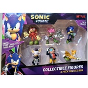 Sonic Prime 6.5cm Collectible Figures 8 Pack Deluxe Box - Pack 2