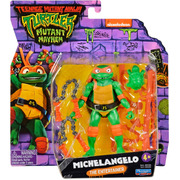 TMNT Teenage Mutant Ninja Turtles Mayhem Action Figure Michelangelo The Entertainer